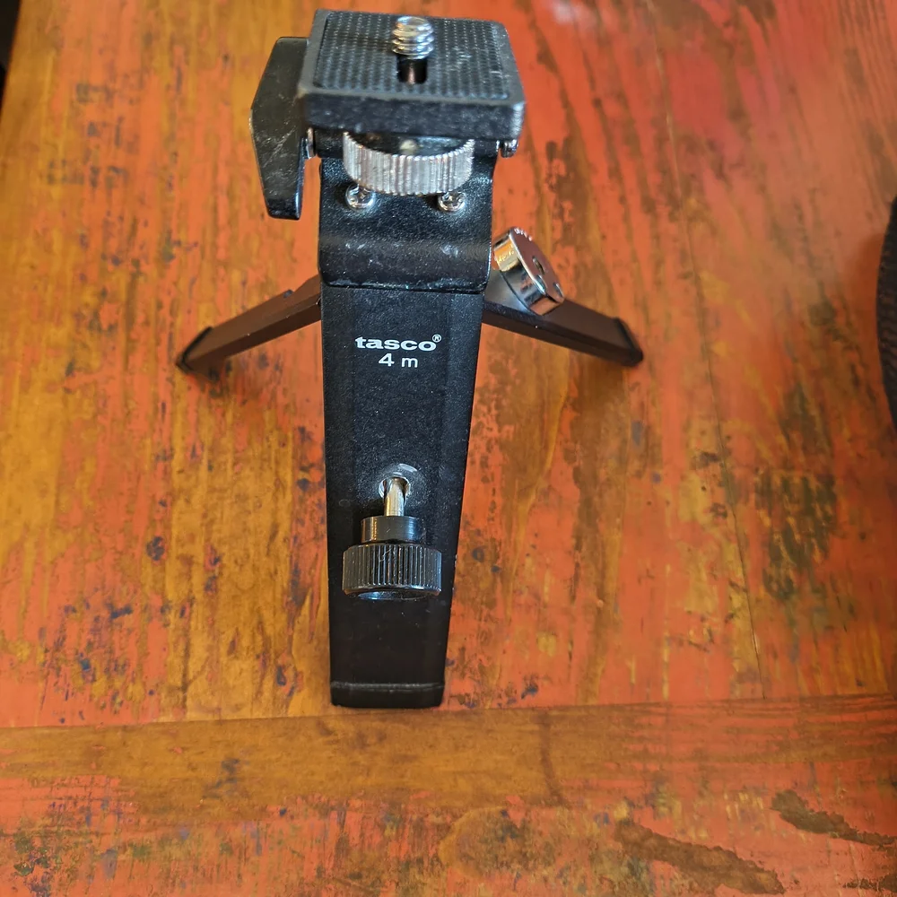 Black TASCO 4m Mono Tripod up to 6.75 In Tall